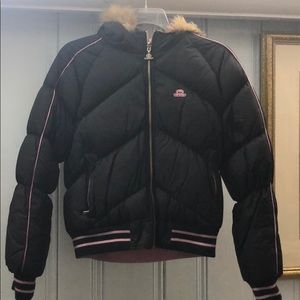 JLO Jennifer Lope Reversible Jacket Pink/Black